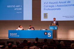 Col�legi de Pedagogs de Catalunya >  > Reuni�n anual BS y Colegios Profesionales