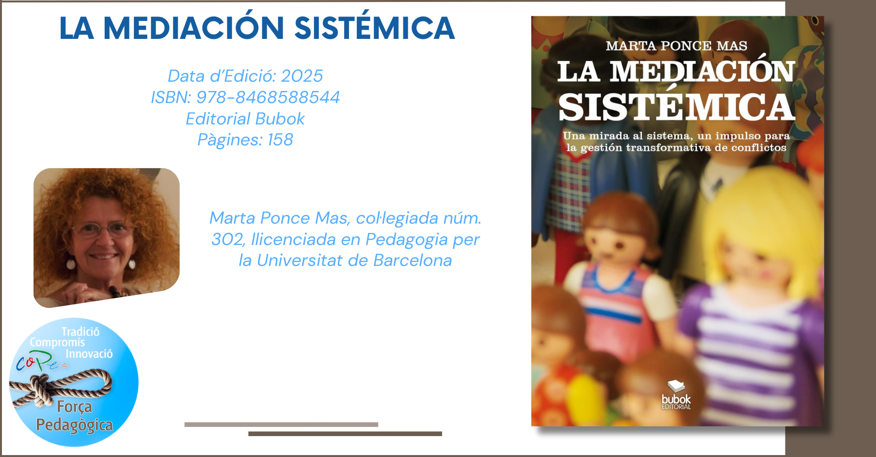 MARTA PONCE MAS - "LA MEDIACIÓN SISTÉMICA" 