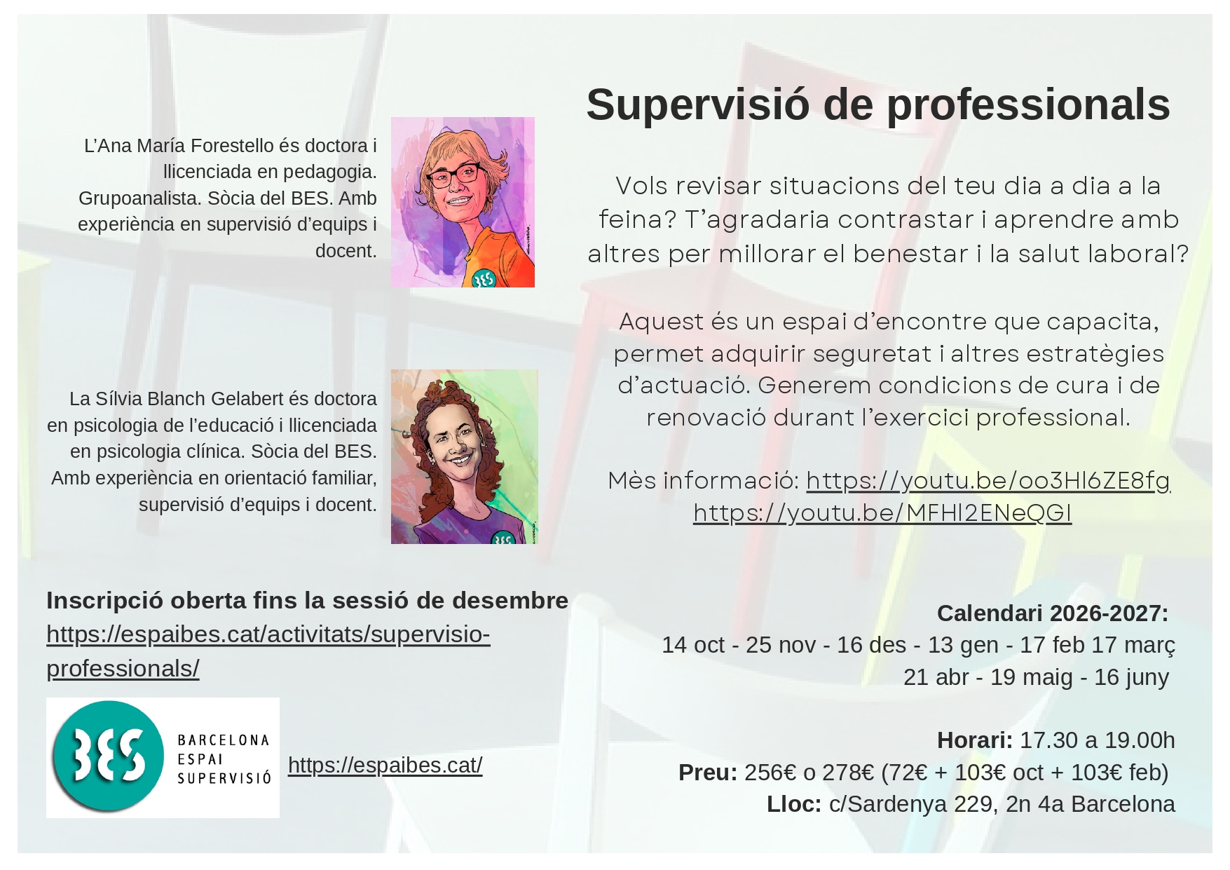 Col·legi Oficial de Pedagogia de Catalunya > agenda > Supervisió de professionals