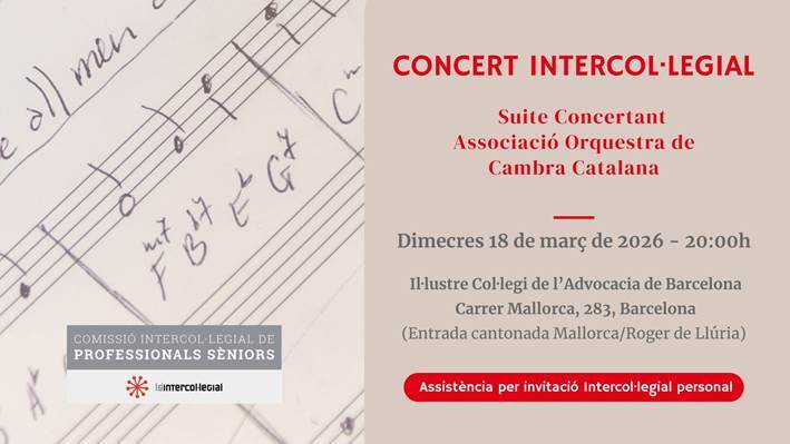 Col·legi Oficial de Pedagogia de Catalunya > agenda > Concert Intercol·legial - Suite Concertant